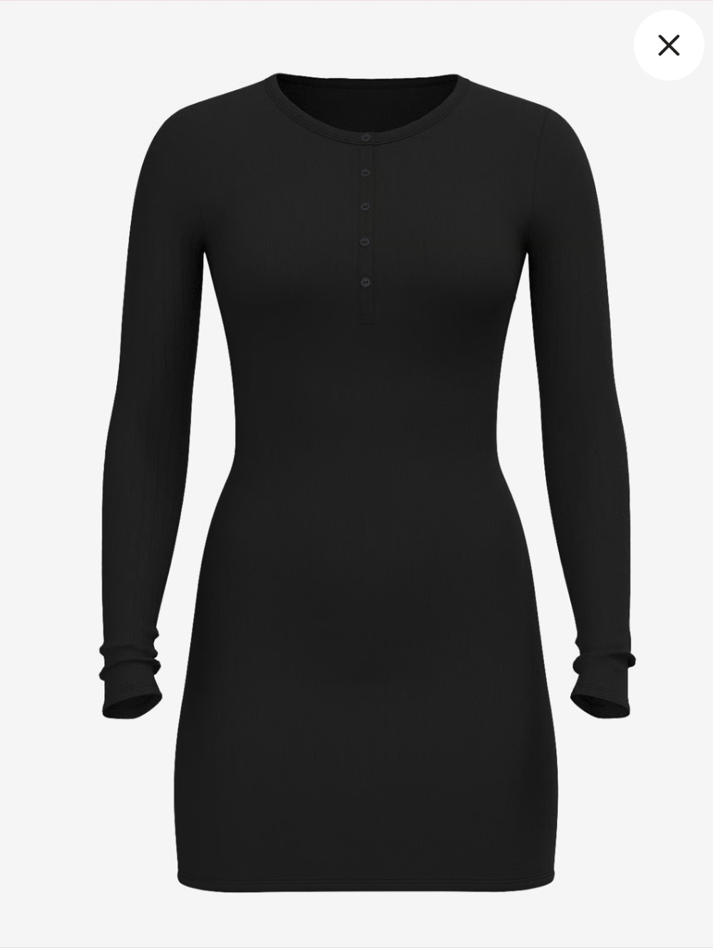 Victoria SECRET RIBBED MINI DRESS